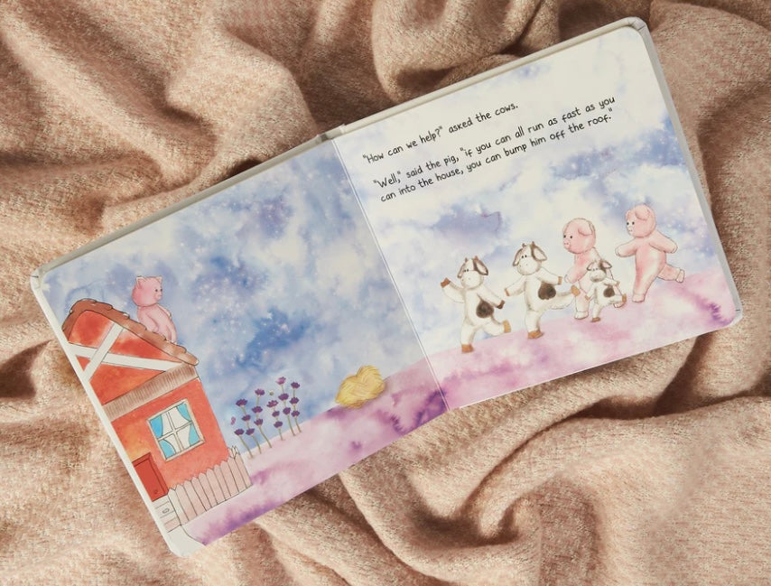 Warmies Pigs Can Fly Book