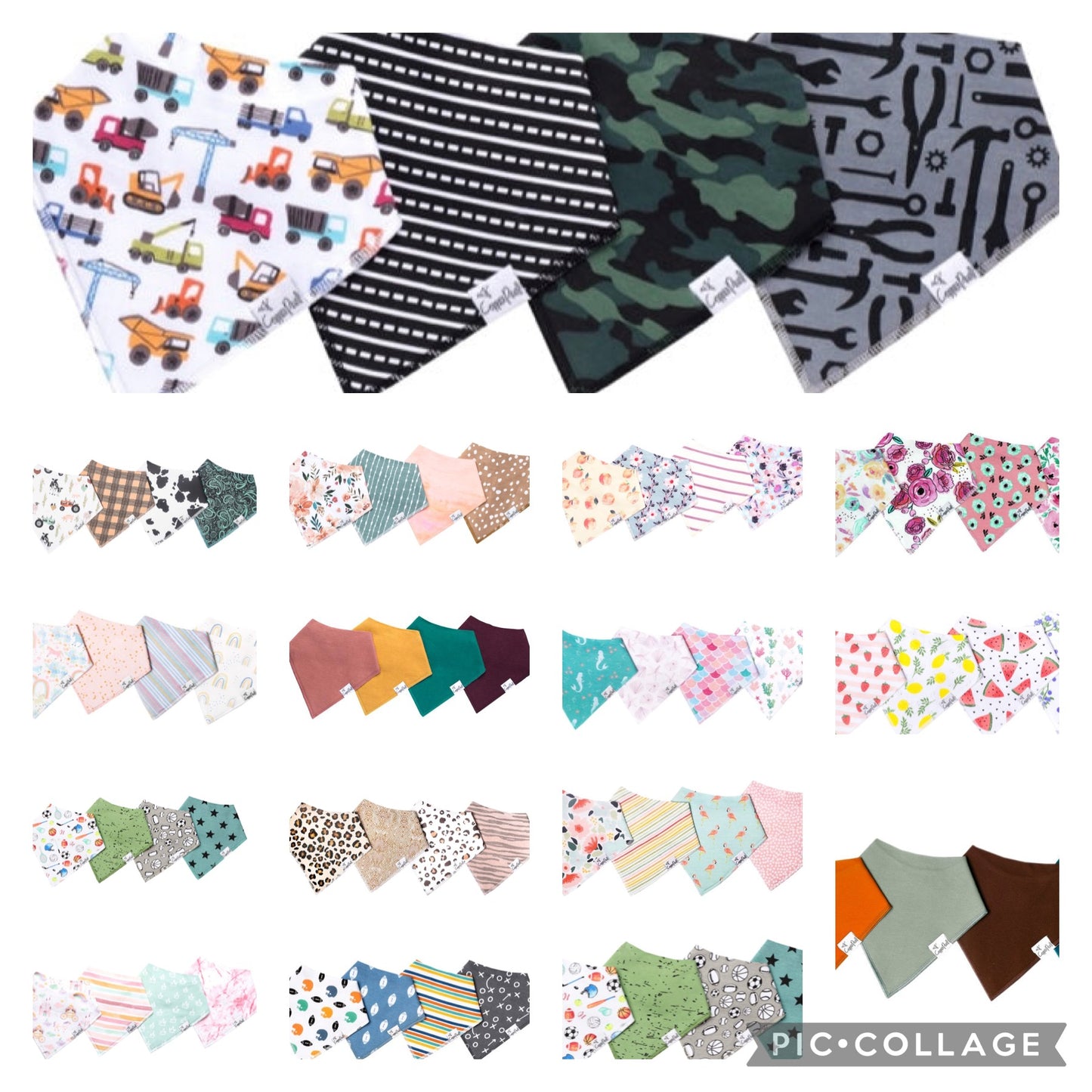 baby bandana bib