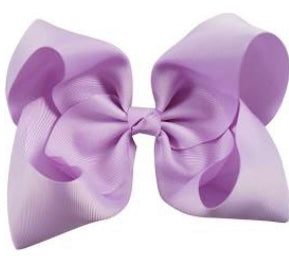 Light Purple 8" Hair Bow