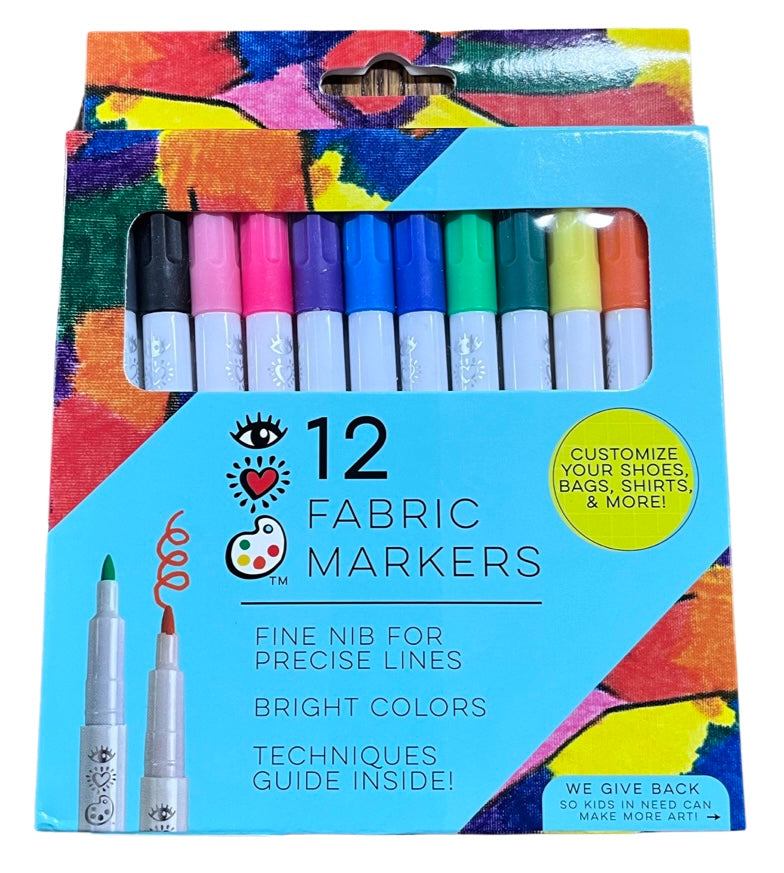 Fabric Markers Bright Value Pack
