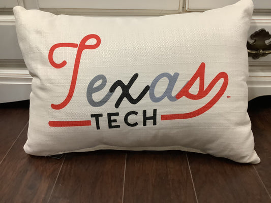 Texas Tech Pillow