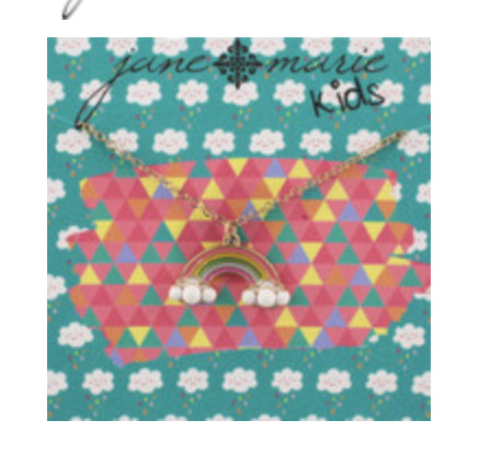 Kid’s Rainbow/Cloud Necklace