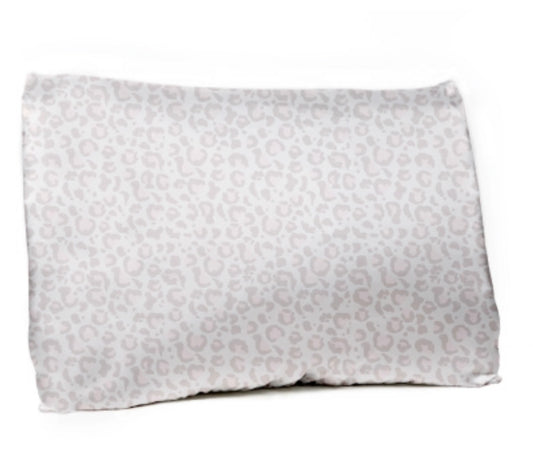 Silky Pillowcase with Zip Closure, Standard, Leopard
