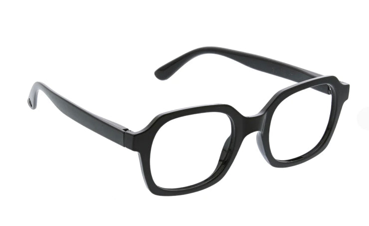 black peepers with blue light