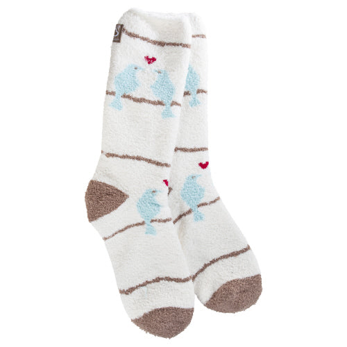 Love bird cozy socks