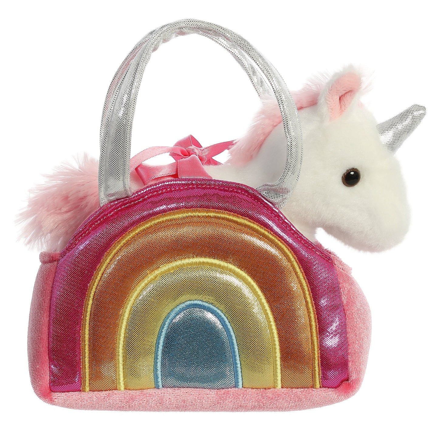 over the rainbow unicorn pet carrier