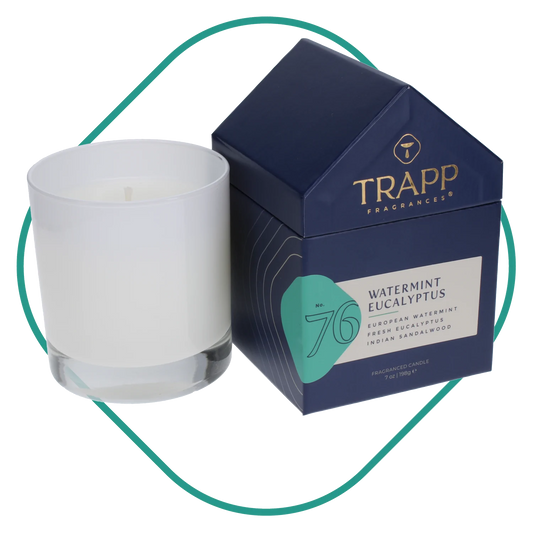watermint eucalyptus candle