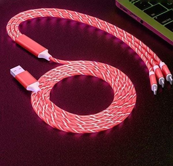 Light Up 3 in 1 Charging Cable
