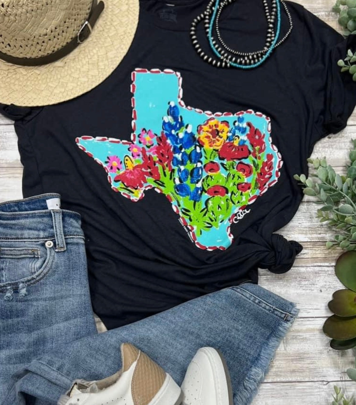 Texas Flowers Tee