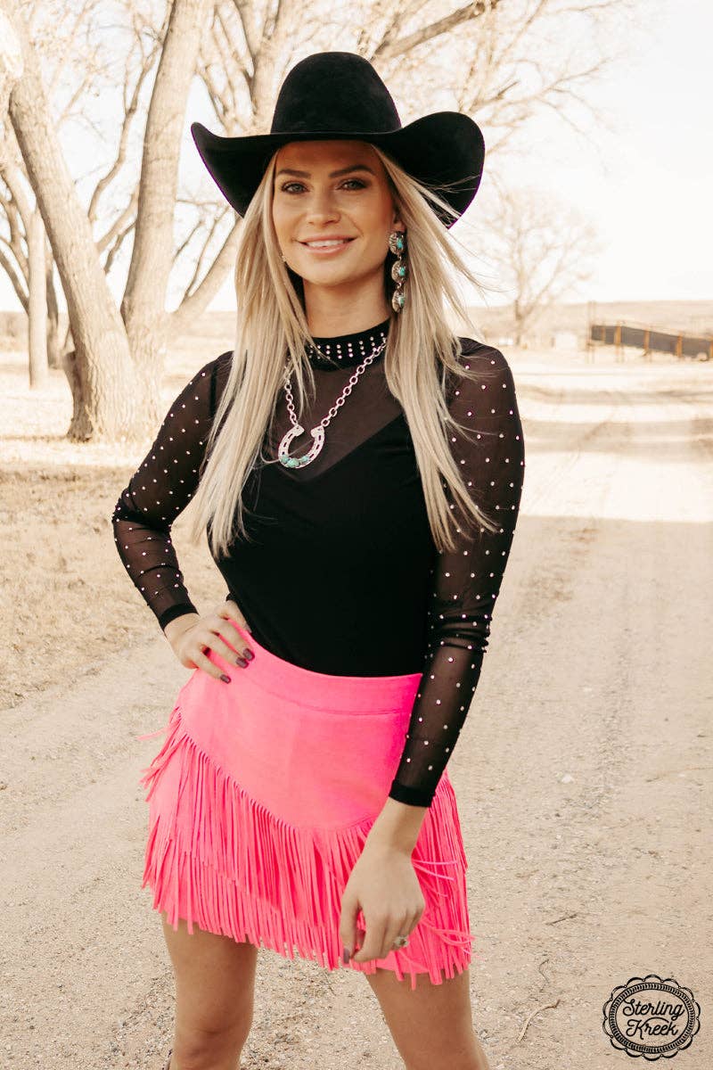 Stars at Night Mesh Top