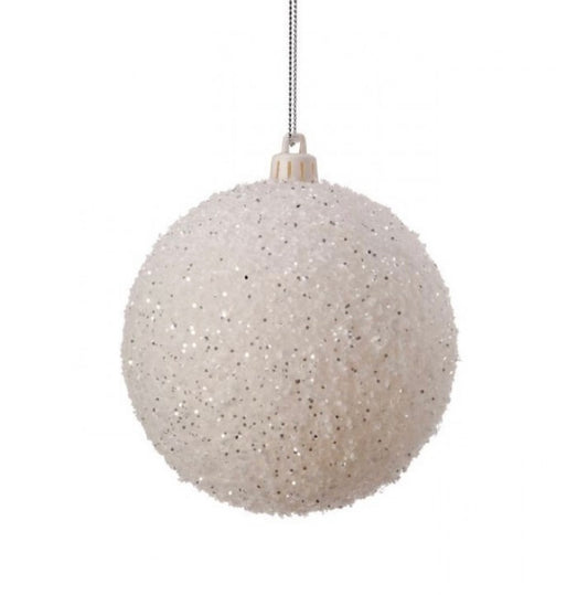 6" Snowball Ornament