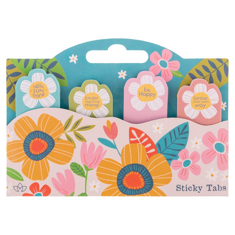 Floral Sticky Tabs