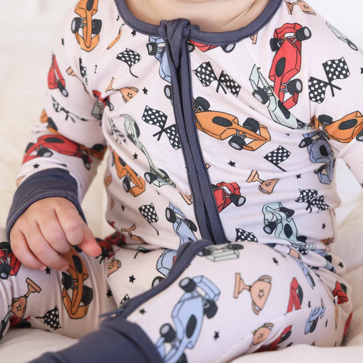 Pit Crew Convertible Zip Romper