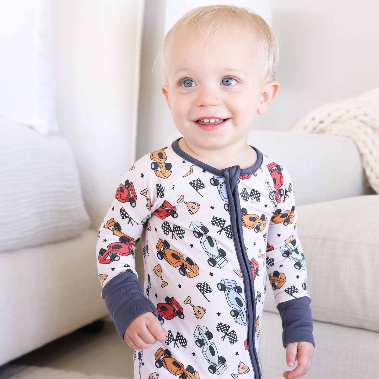 Pit Crew Convertible Zip Romper