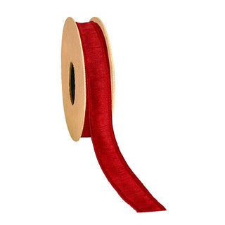 1" Wired Velvet Ribbon