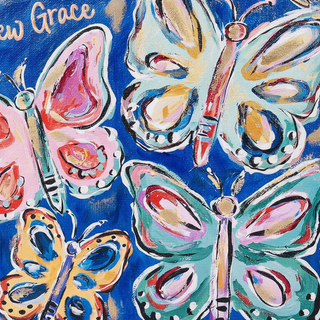 Fly Away Butterfly Canvas