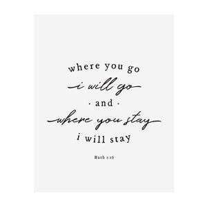 Where You Go