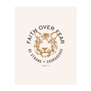 Faith Over Fear Print