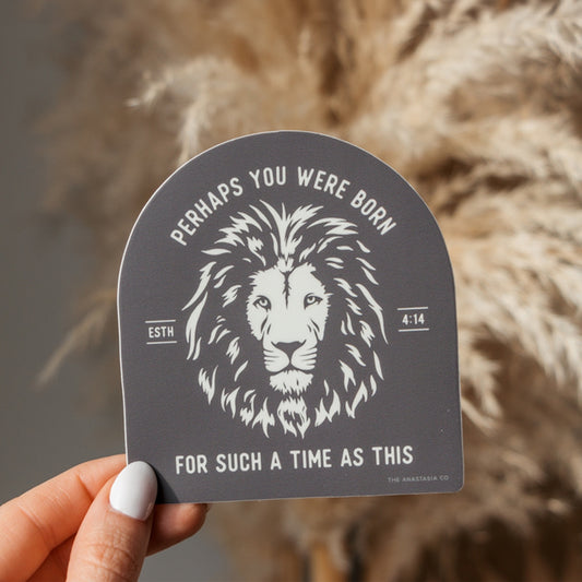 Esther Lion Sticker