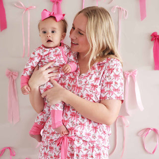 Bow Besties Women's Two Piece PJ Set