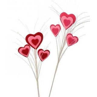 Regency Home Decor 16" Felt Heart Pick