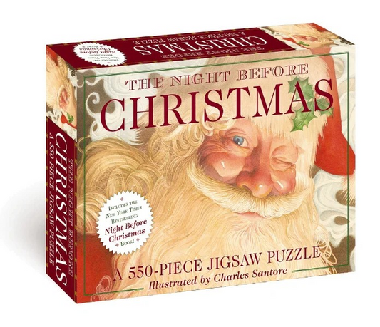 The Night Before Christmas: Puzzle & Book