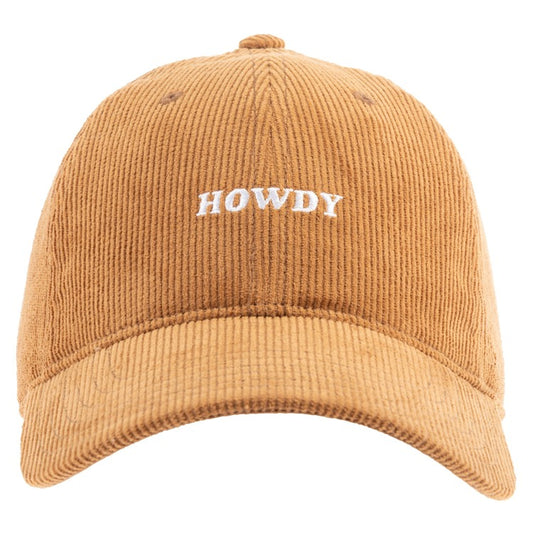 Howdy Corduroy Hat