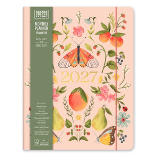 2027 Bella Flora Just Right Monthly Planner