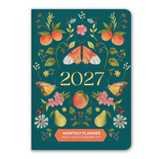 2027 Fruit & Flora Monthly Pocket Planner