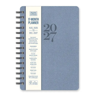 2027 Leisure Blue Agatha Planner
