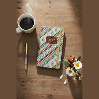 2027 Paisley 12-Month Hardcover Pocket Planner