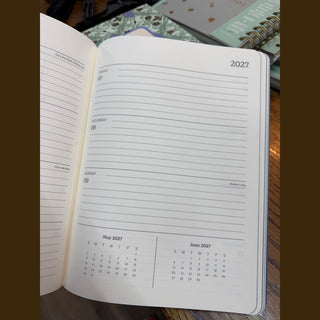 Studio Oh! Planner 2027 Pressed in Blue Casey Planner