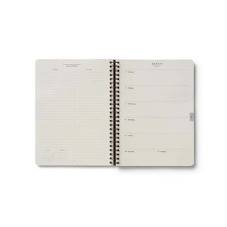 Open Pages Of Sage Rifle Paper Calendar