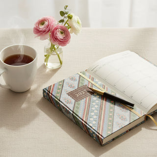 Pocket Book Planner Paisley
