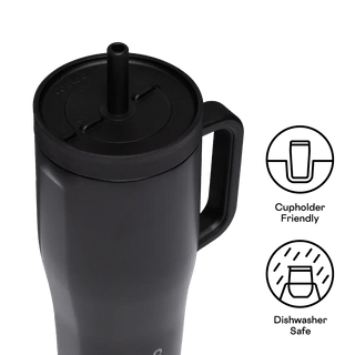 Corkcicle Drinkware 22oz Black Bows Cruiser Tumbler
