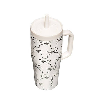 Corkcicle Drinkware 22oz Black Bows Cruiser Tumbler