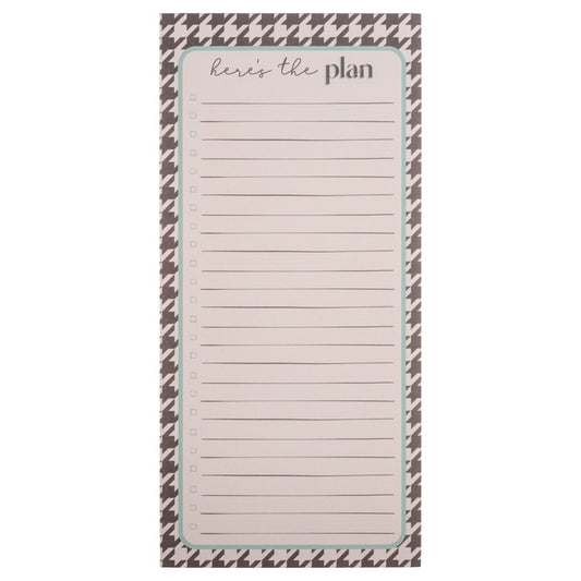 Houndstooth Notepad