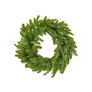 24" Real Touch Noble Fir Wreath