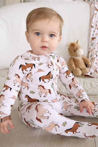 Pony Club Zipper Footie