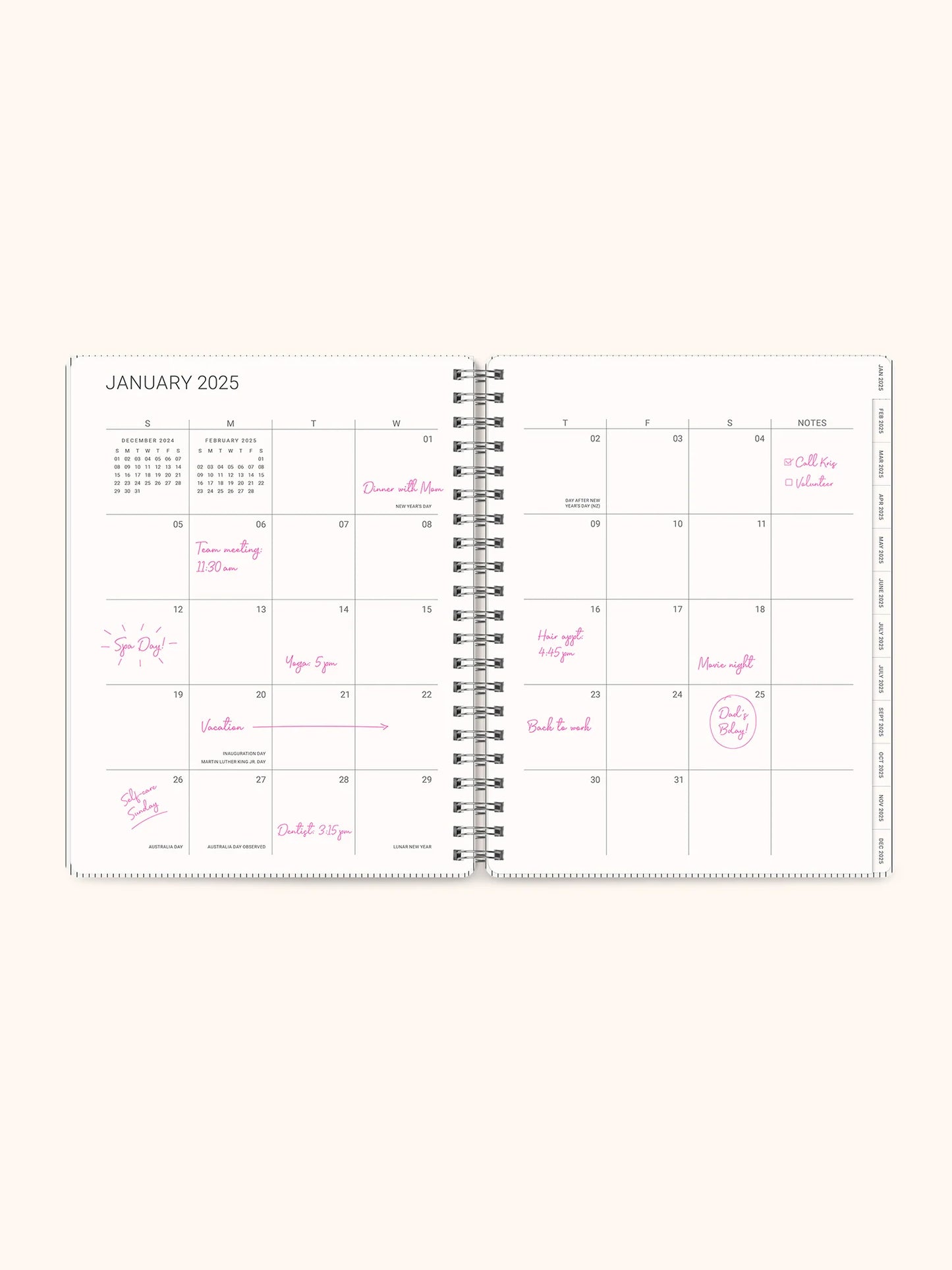 2025 Baxter Planner