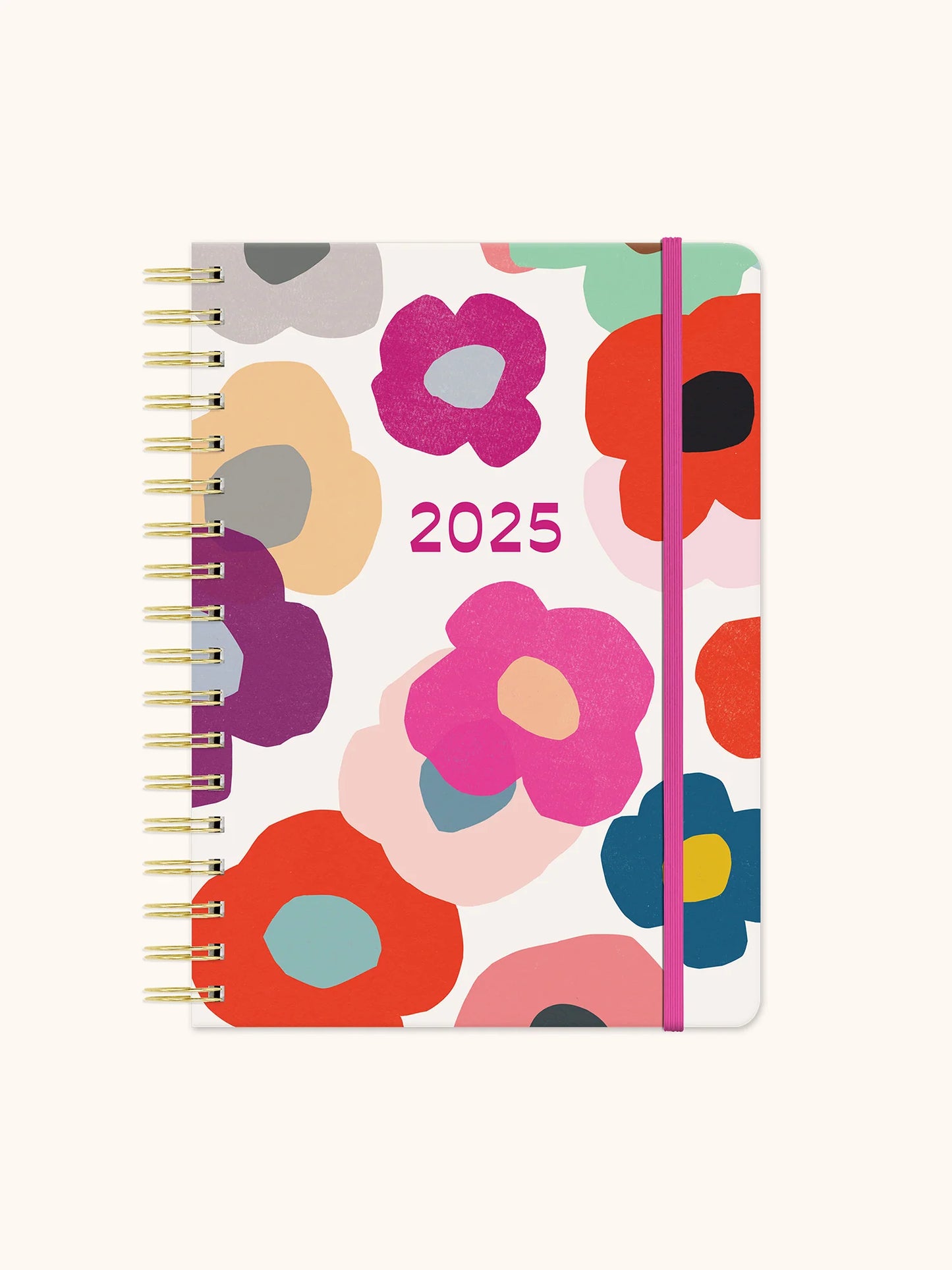 2025 Summer Poppies Tri-Tab Planner