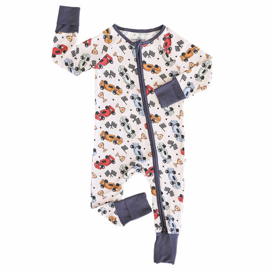 Pit Crew Convertible Zip Romper