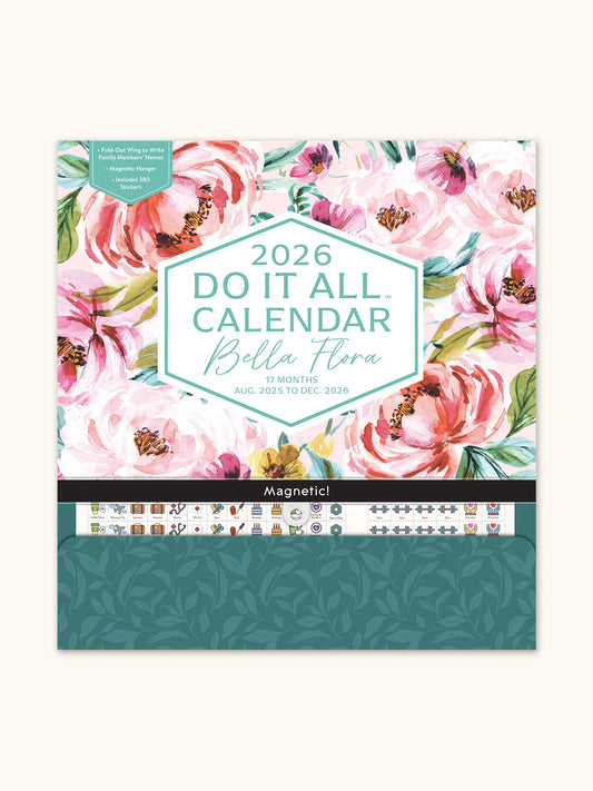 2026 Bella Flora DIA Wall Calendar