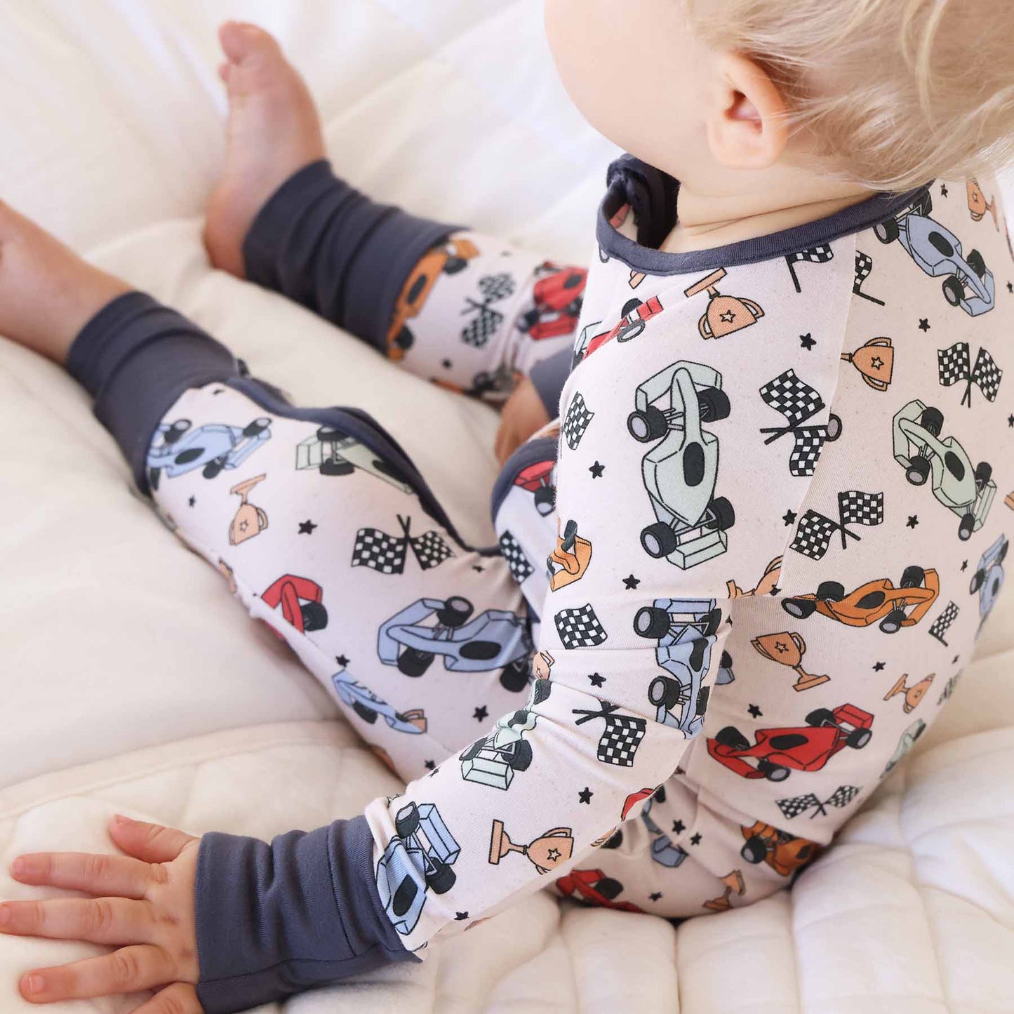 Pit Crew Convertible Zip Romper