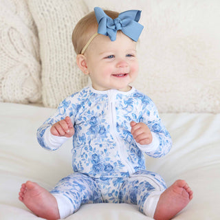 Betsy's Blooms Convertible Zip Romper