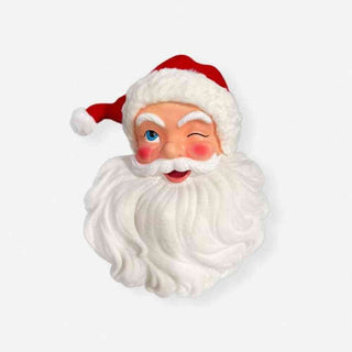 One Hundred Eighty Degrees Christmas Decor 32" Wall Mount Santa Head