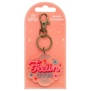 Karma Keychains Feelin Good Keychain
