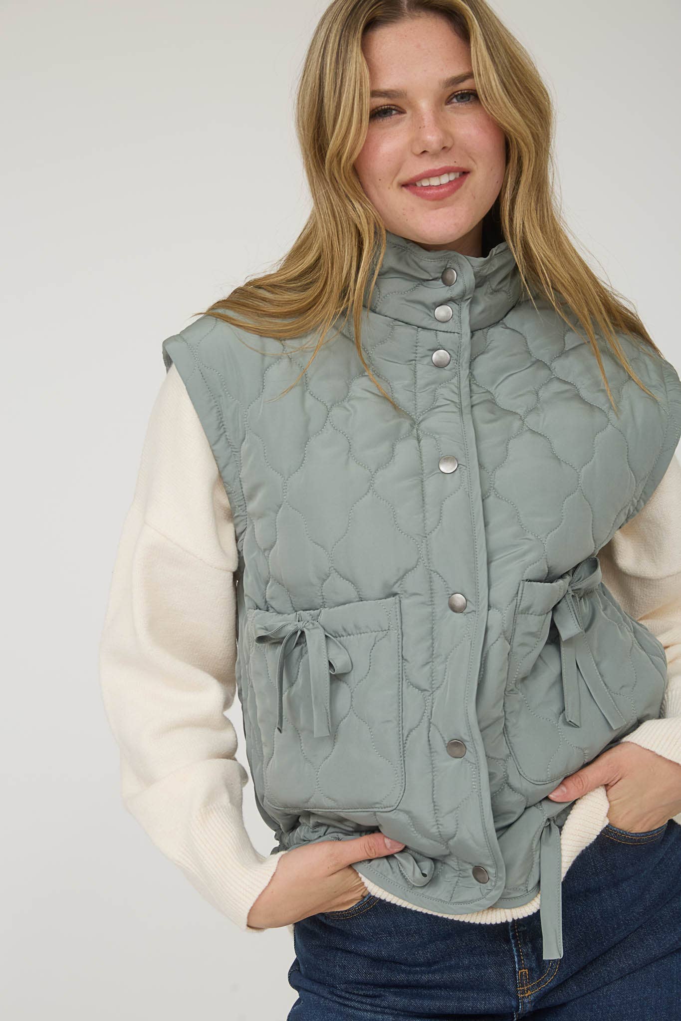 Quilted Puffer Vest
