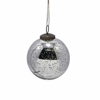David Christopher's Collection Christmas Ornament 4'' Mercury Glass Ornament