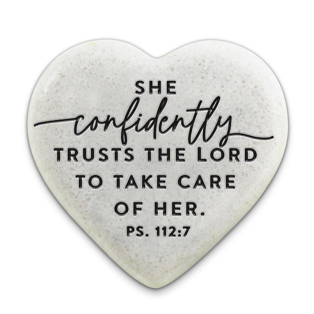 Scripture Stone Hope Heart